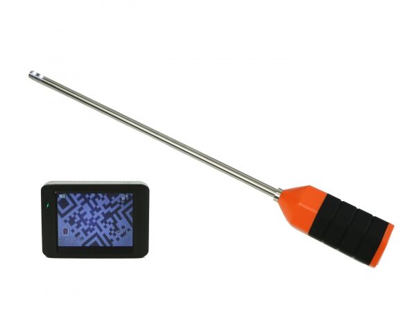 Videoskop med 90 gr visning og skjerm