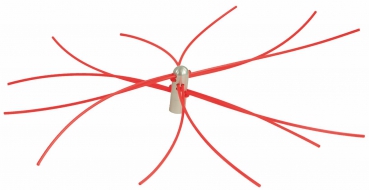 Roterende nylon-hode