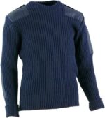 Nato genser rund hals 100% ull