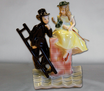 Porselens figur - Feiersvenn - Bilde 2